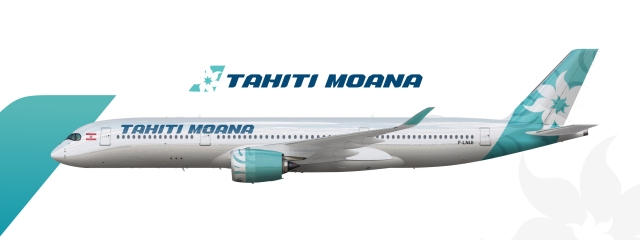 Tahiti Moana | Airbus A350-900 "Moorea" | 2023-