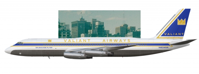 Valiant Airways Livery 1960-1962