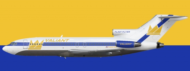 Valiant Airways Livery 1962-1971