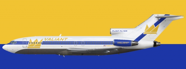 Valiant Airways Livery 1962-1971 Valiant Airways Livery 1962-1971