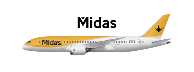 Midas Boeing 787-8