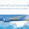 Blu Boeing 787-8 Dreamliner Livery