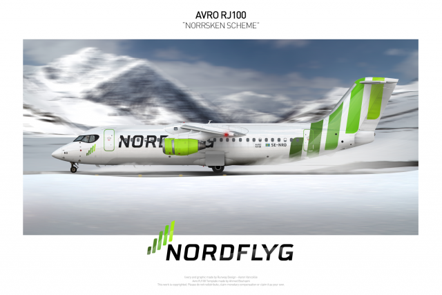 AVRO RJ100 NORDFLYG