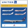 United Airlines 747 100 Liveries