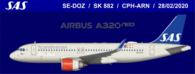 SAS A320Neo FEB2020
