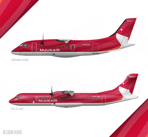 Nuukair Prop Poster (ATR 72 and Do328)