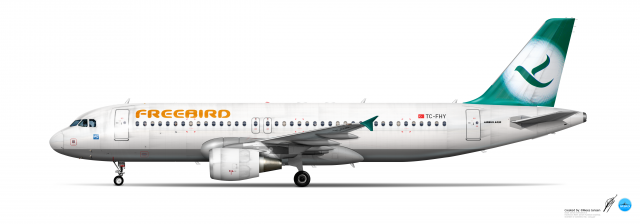 Airbus A320-214 Freebird Airlines TC-FHY