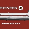 Pioneer Airlines "Pre-Arrowhead" (B722)