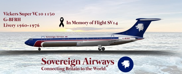 Vickers Super VC10 Sovereign Airways with Updated Template