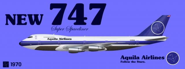 Boeing 747-200 Aquila Airlines - ZYX - Brands By Rigel