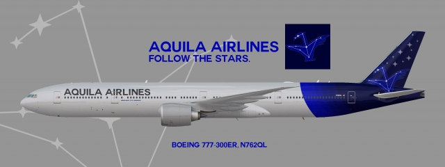 Boeing 777-300ER Aquila Airlines