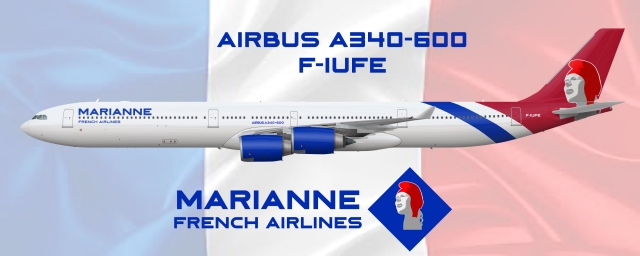Airbus A340-600 Marianne French Airlines Airbus A340-600 Marianne French Airlines