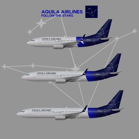 Aquila Airlines Boeing 737 Fleet