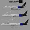 Aquila Airlines Boeing 787 Poster