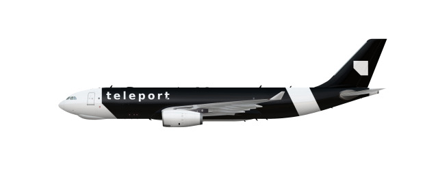 Airbus A330 200F   TELEPORT