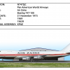 N747QC - Air Zaïre Boeing 747-100