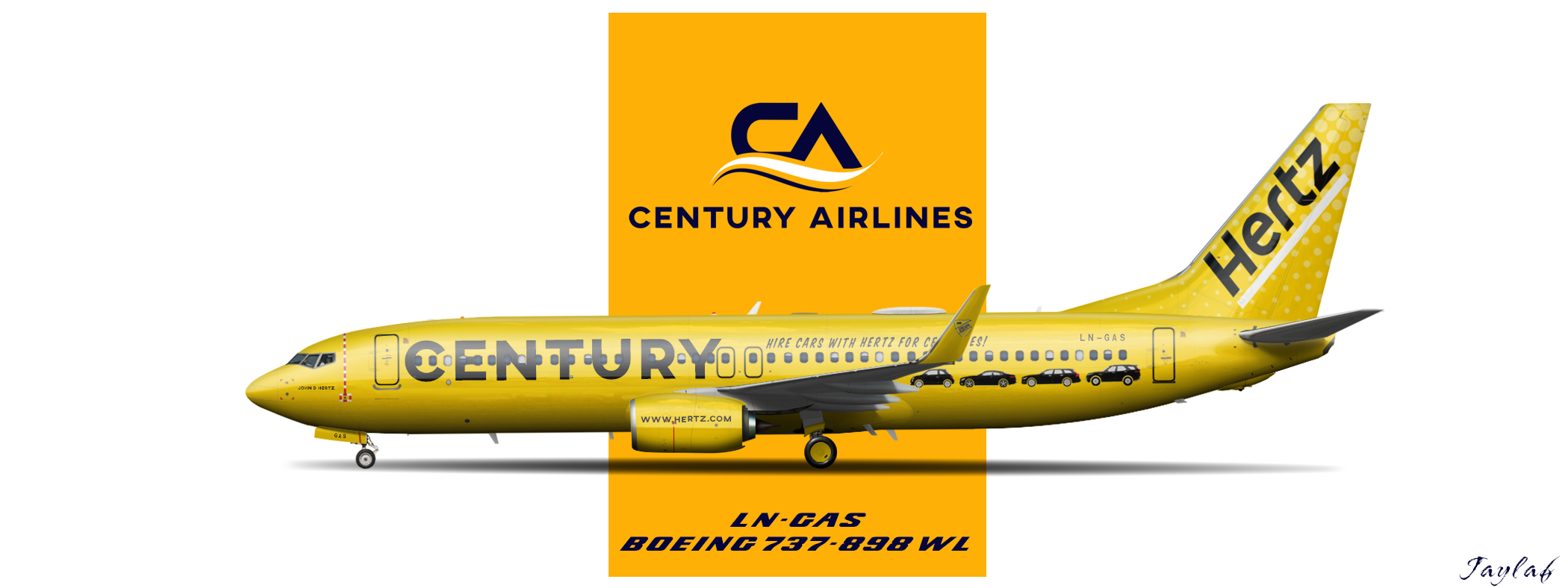 Century Hertz B737 800 Century Airlines Gallery Airline Empires