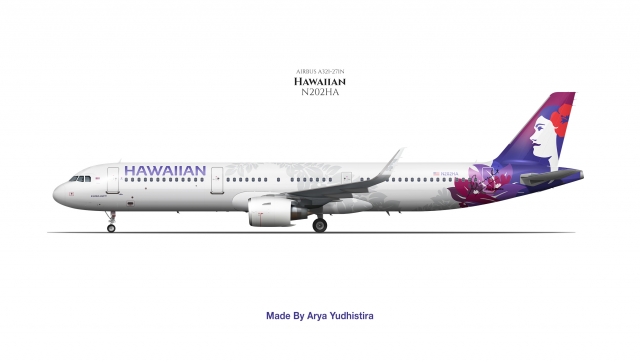 HAWAIIAN A321NEO N202HA For AE