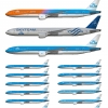 KLM 777 FLEET POSTER By Arya Yudhistira