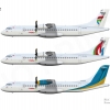 ATR 72 [A4] PELITA AIR PK PAH speciment POSTER