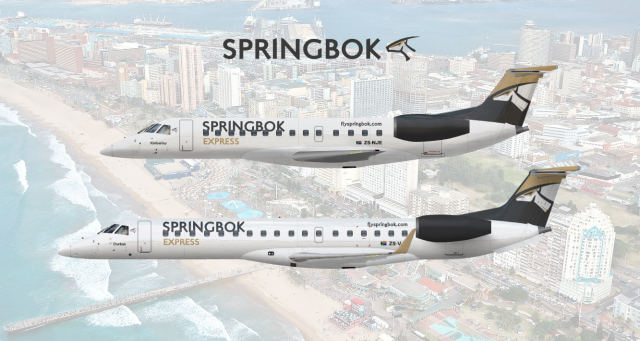 Springbok Express | Embraer ERJ family | 2011-present
