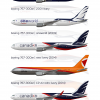 Canadian Airlines 767 livery history