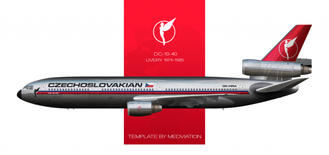 Czechoslovakian Airways | Douglas DC 10-40