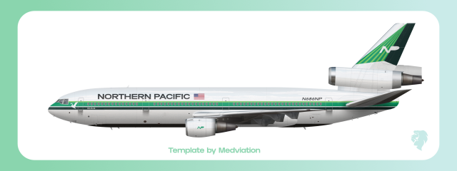 Northern Pacific Airlines Reborn | Douglas DC 10-30