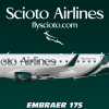 Scioto Airlines | Embraer E175 | N226OP | "Tecumseh"