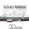 Scioto Airlines | Boeing 737-800 | N482CO | 50 Years Celebration - 1971 Retro Livery