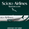Scioto Airlines | Boeing 737-800 | N487AB | "Chillicothe"
