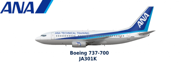 ANA Technical Training 737-700 - Liveries by CloudHi Airways