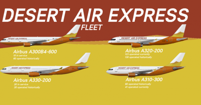Desert Air Express Fleet