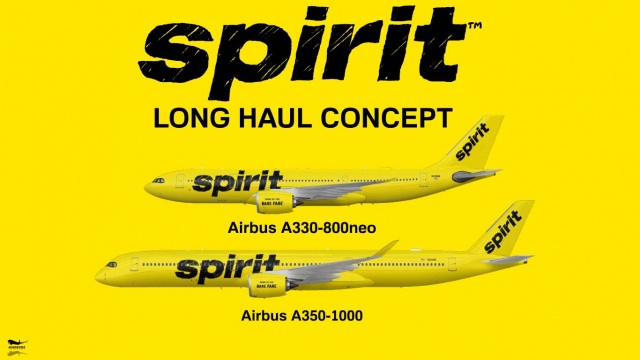 SPIRIT Airlines Long Haul Concepts