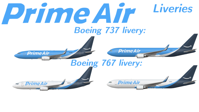 Prime Air liveries
