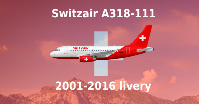 Switzair Airbus A318-100 Old livery