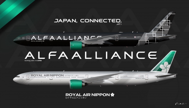Royal Air Nippon | Alfa Alliance Poster