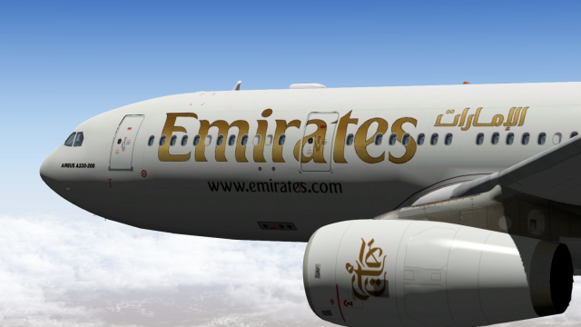 Emirates A330-200 inflight 4