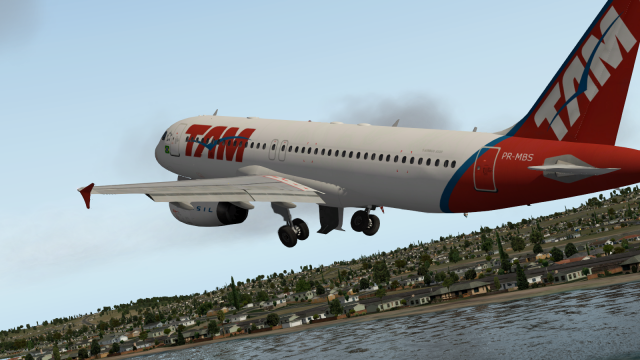 TAM A320 Take off