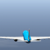 KLM A330-200 over the gulf