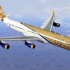 Gulf Air a340-300 In fight