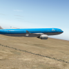 KLM A330-200 after take-off