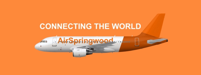 Airbus A319 Airspringwood (with layering)