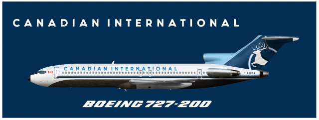 Boeing 727-200 Canadian International C-AMBA