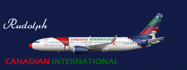 Boeing 737 MAX-8 Canadian International (Christmas Special)