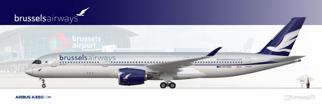 Airbus A350 Brussels Airways
