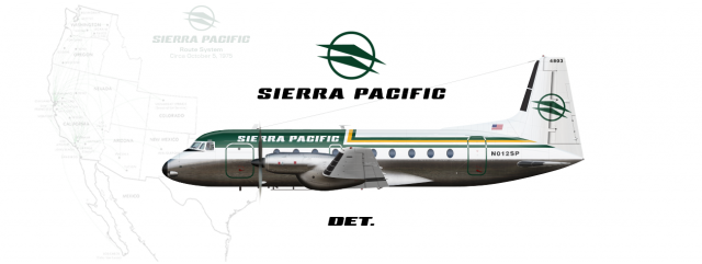 1-2 | Sierra Pacific | Hawker Siddeley HS748 | 1965-1974