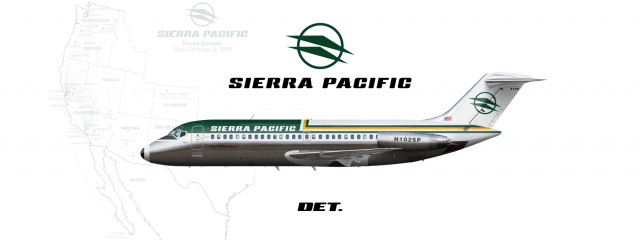 1-3 | Sierra Pacific | Douglas DC-9-10 | 1965-1974