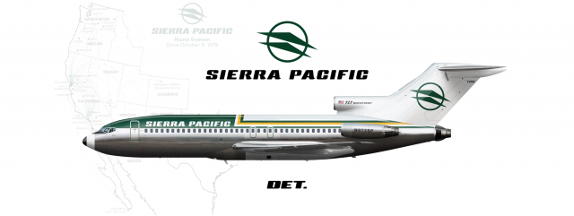 1-1 | Sierra Pacific | Boeing 727-100 | 1965-1974