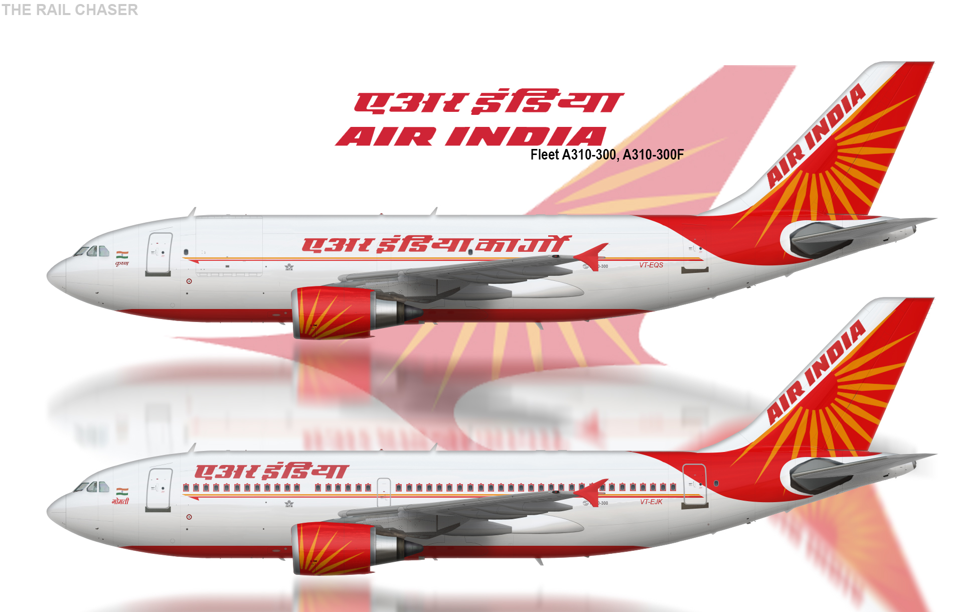 Air India Cargo A310-300F & Air India A310-300 - TRC's vReal